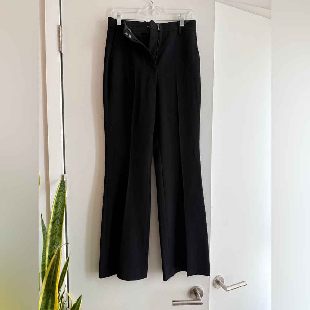 Theory Demitria Modern Crepe flare pants size 4